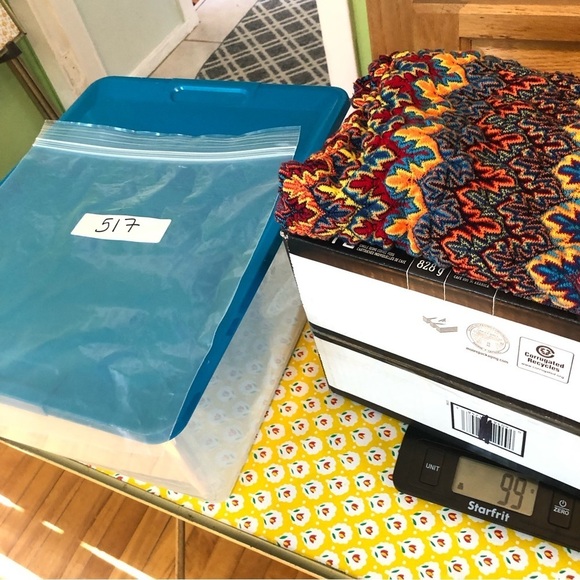 Vintage 90s Made in USA Moonfeather Knit Top Hippie Boho Eastern Womens Small - Picture 6 of 6